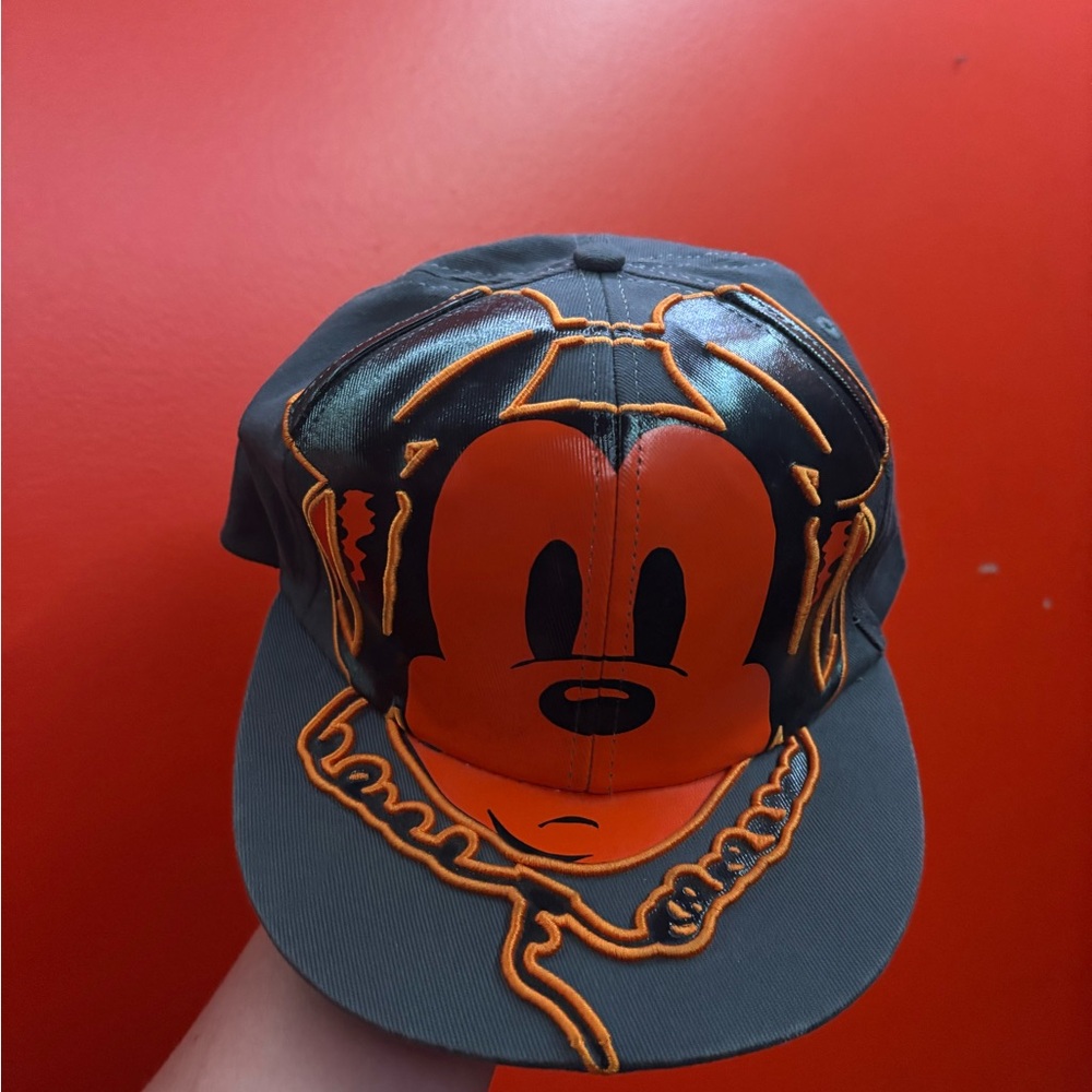Disney Gray and Orange Character Hat